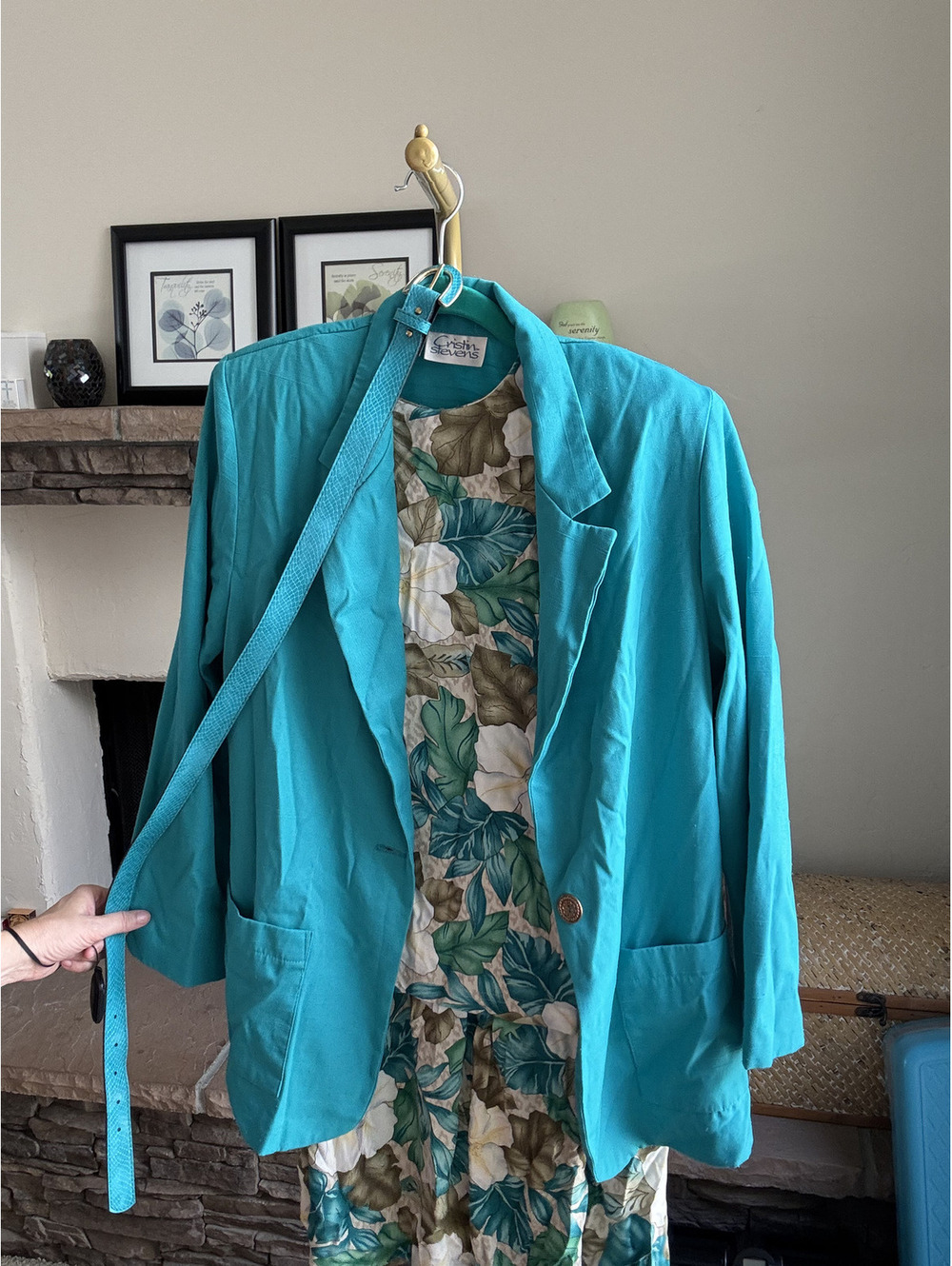 Cristin Stevens Vintage four-piece skirt set Size Large